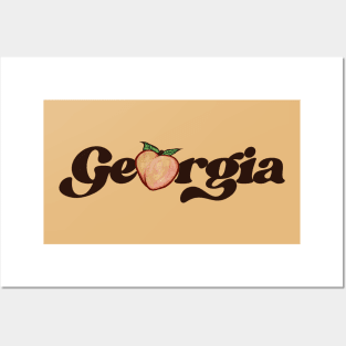 Georgia Peach Posters and Art